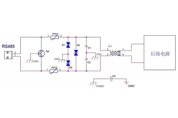 <b>RS485接口EMC電路設(shè)計方案</b>